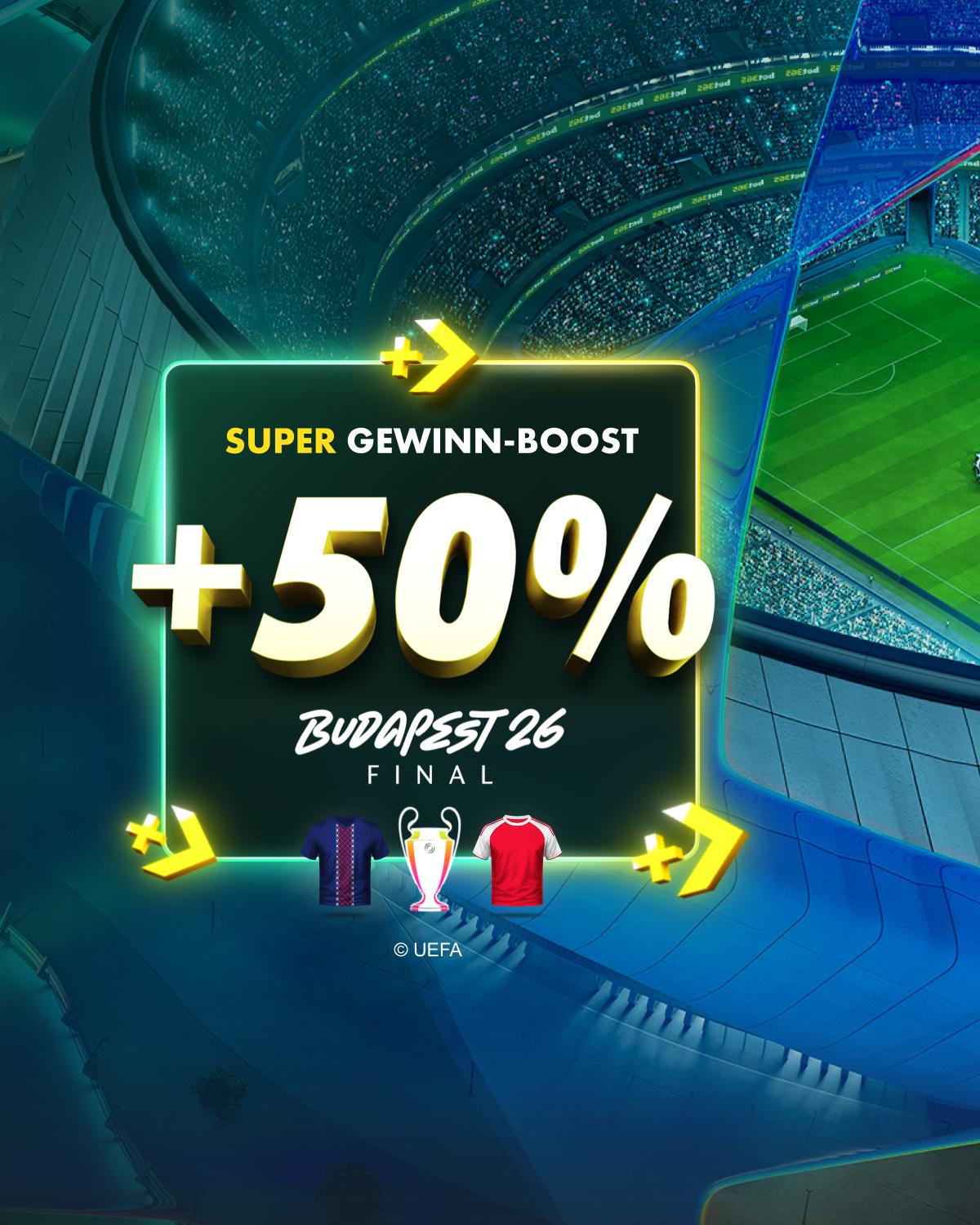 UCL Super Winnings Boost