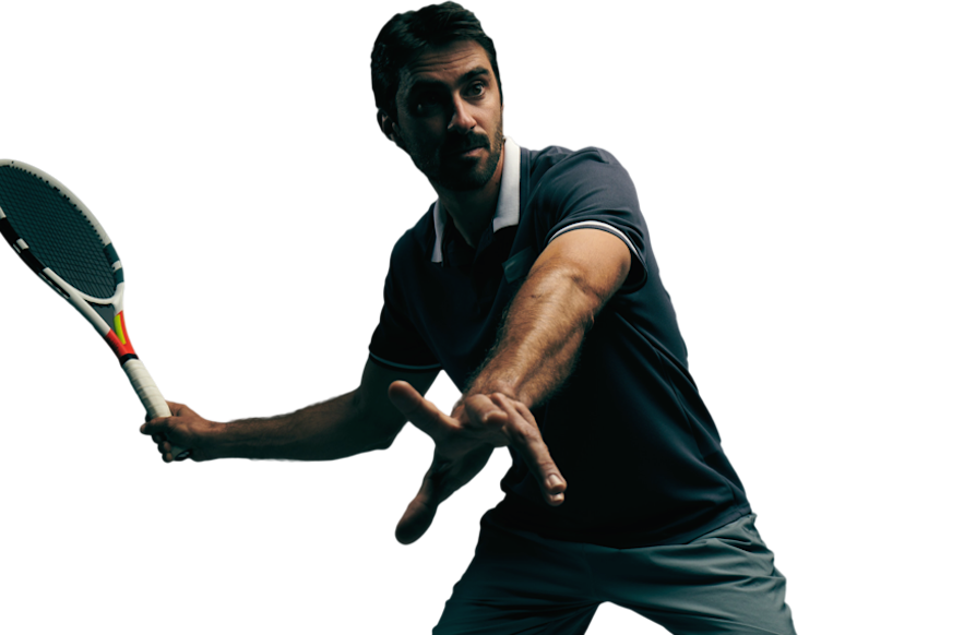 male tennis player image